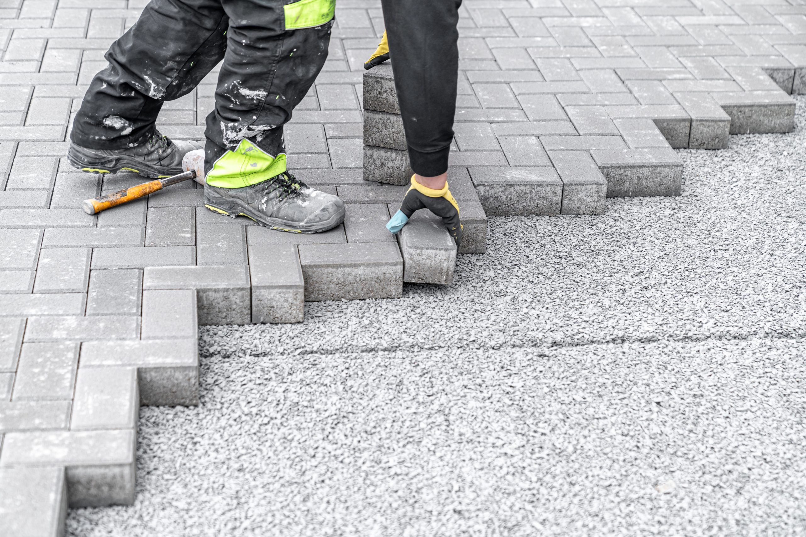 pavers installation